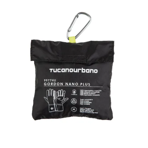 Esőkesztyű Gordon Nano Plus 4XL fekete-fluo sárga